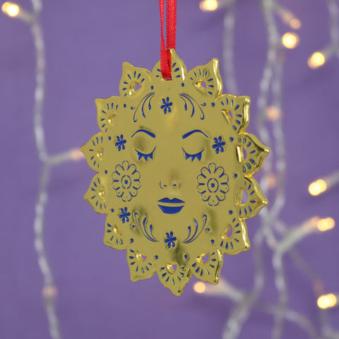 SECONDS Bohemian Sun Hanging Christmas Decoration - 