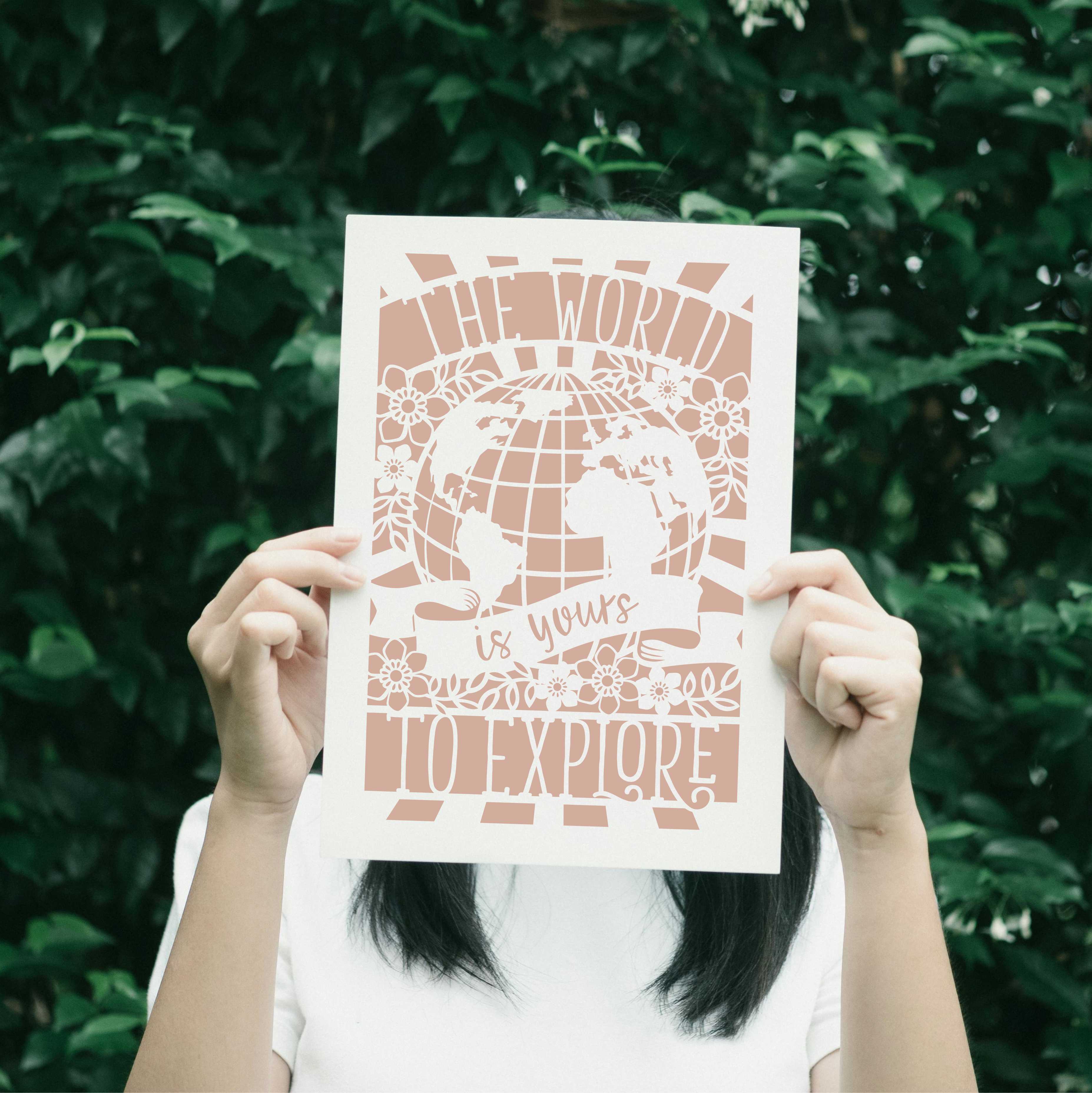 The World Is Yours To Explore Print