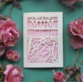 Personalised laser cut "You're the best" mothers day card
