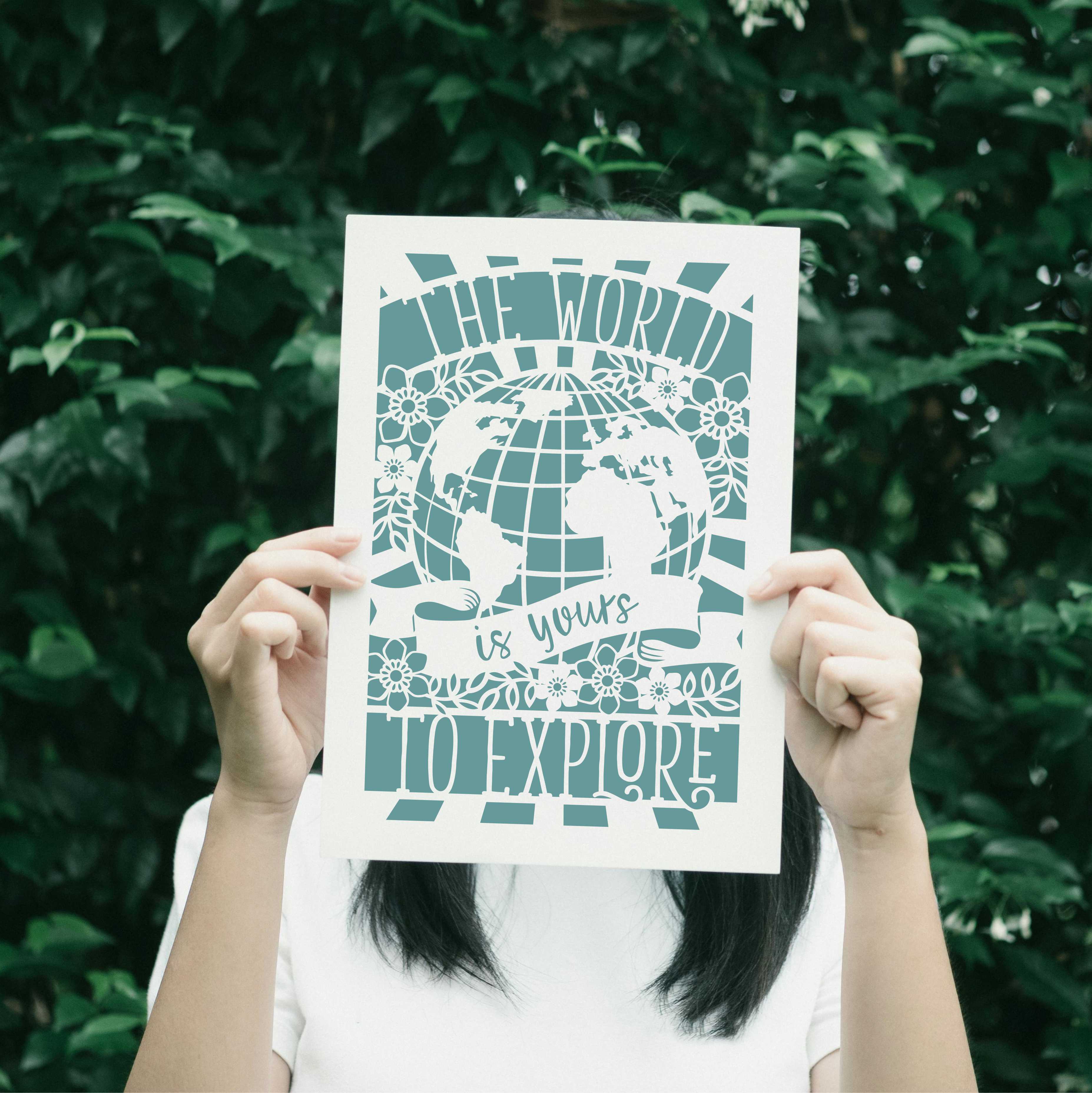 The World Is Yours To Explore Print