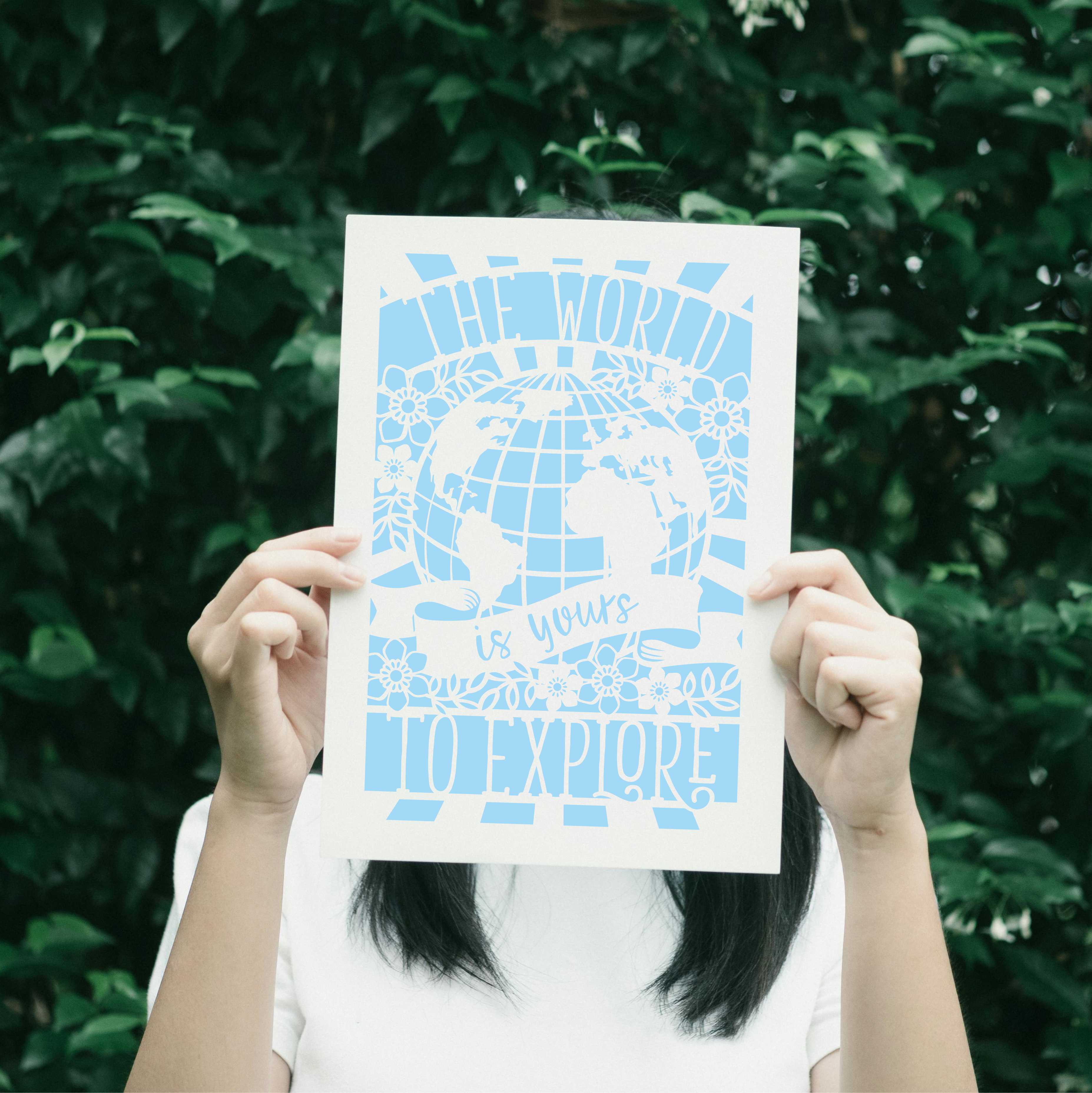 The World Is Yours To Explore Print