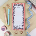 A pink and white slim notepad for "To Do" lists