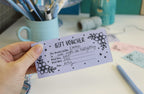 DIY Gift Voucher Free Digital Download