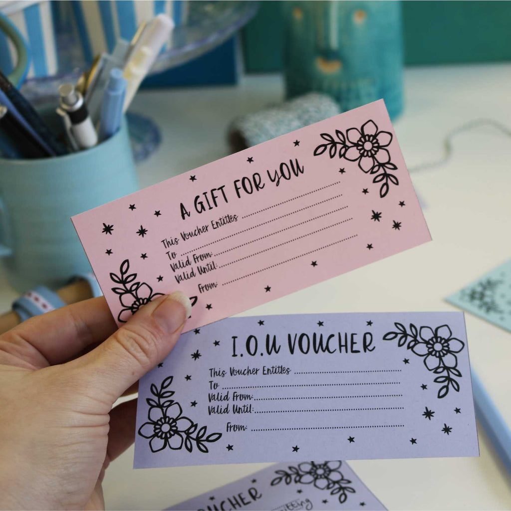 DIY Gift Voucher Free Digital Download