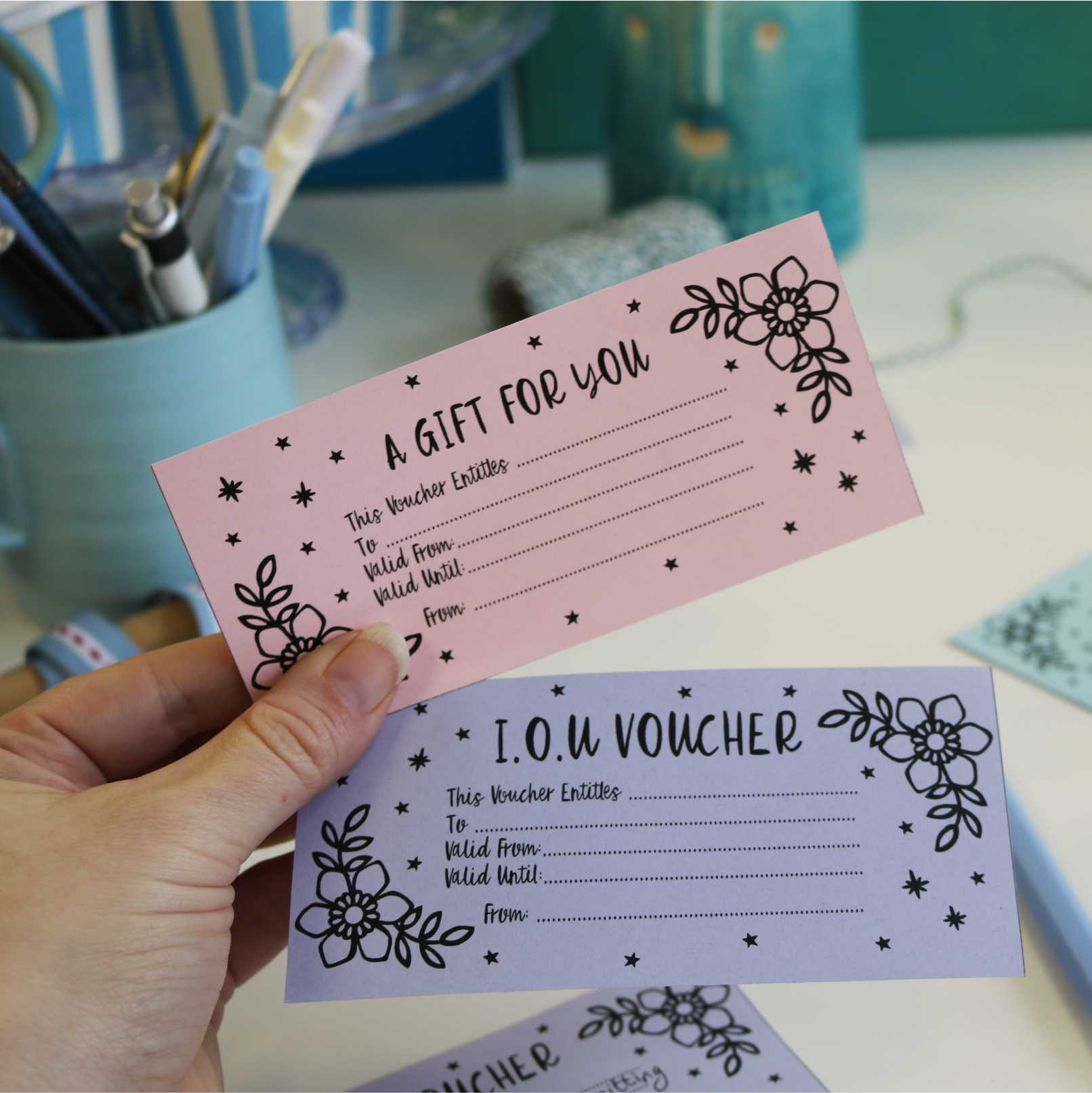 DIY Gift Voucher Free Digital Download