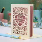 Personalised Vow Renewal Card