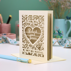 Personalised Vow Renewal Card