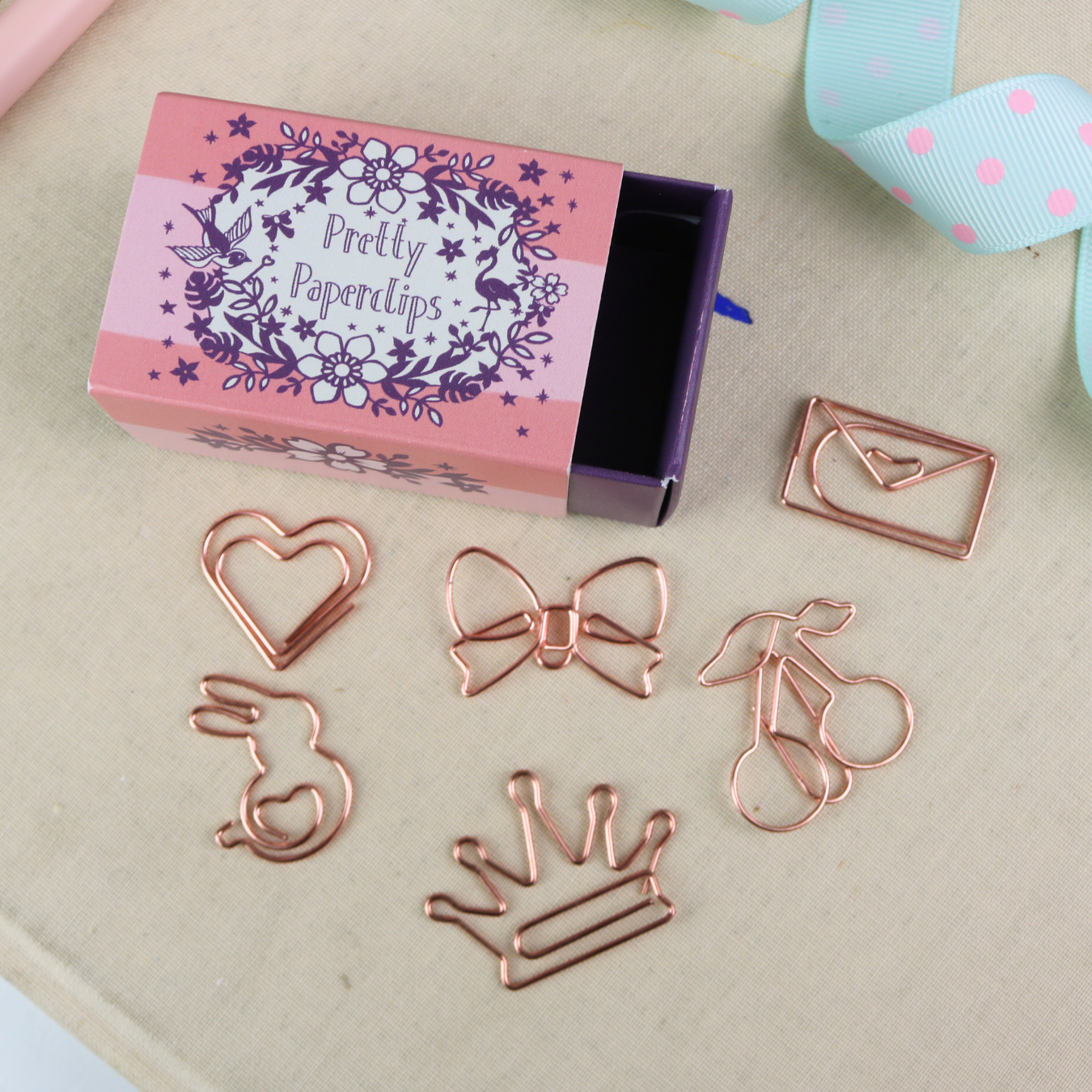 Whimsical Paperclip Set of 12 in Box