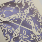 Sagittarius Papercut Birthday Card