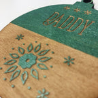 Personalised Colour Bauble Decoration