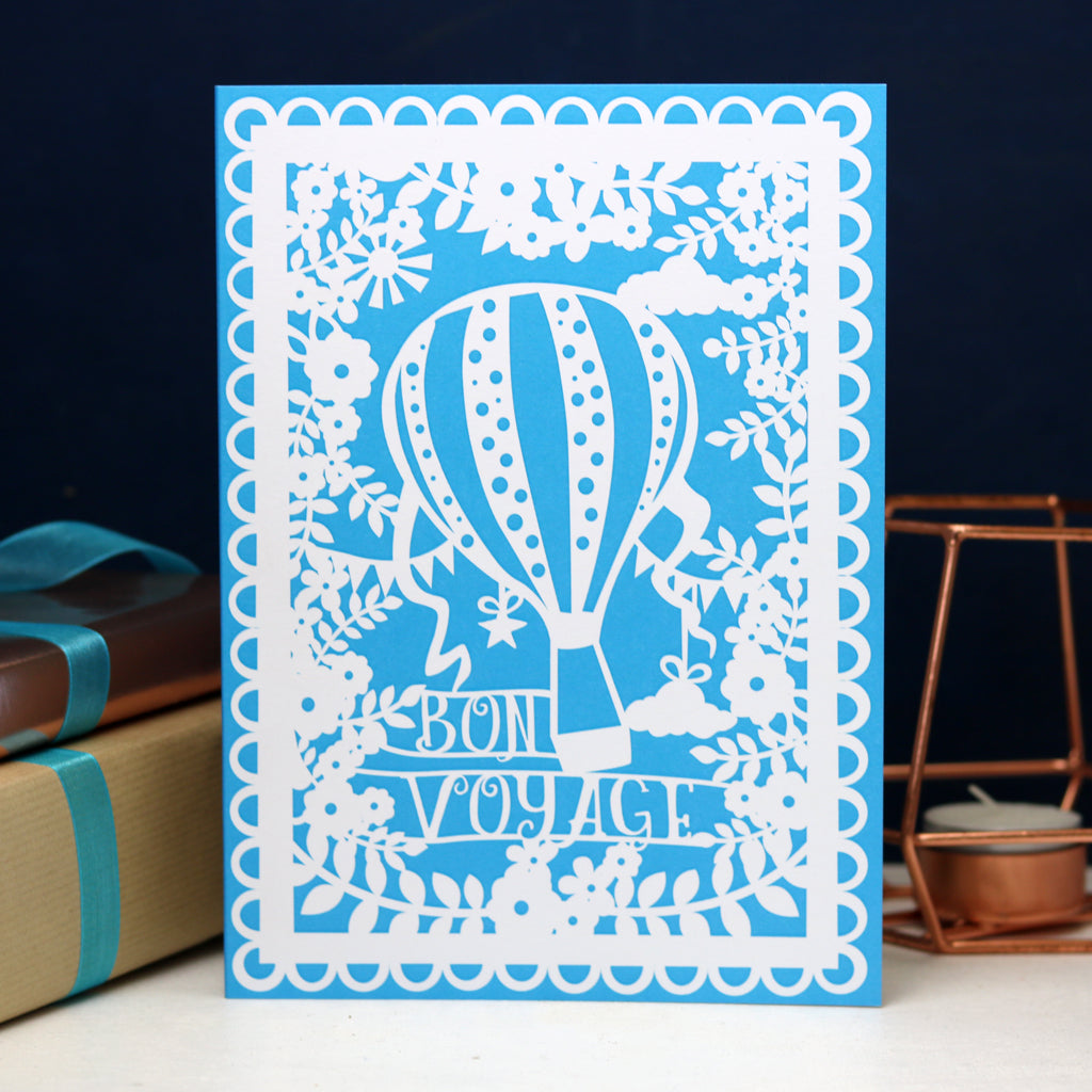 Bon Voyage Printed Card