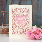 Papercut Aunt, Aunty or Auntie Card