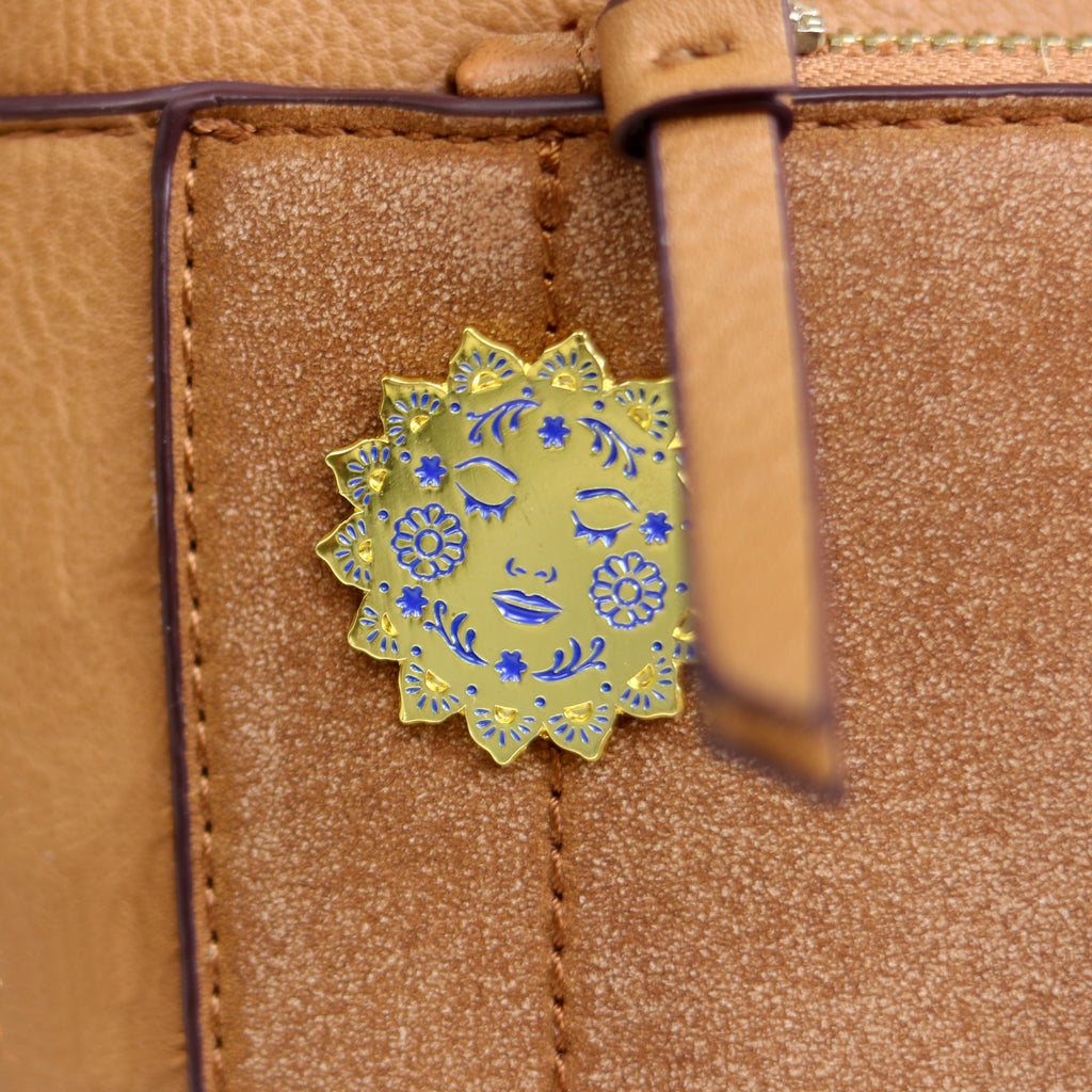 Sun Enamel Pin