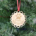 Personalised Dog Christmas Decoration