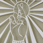 Fingers Crossed Personalised Papercut Card