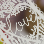 Love Papercut Postcard