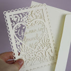 You Are So Loved Papercut Quote Postcard