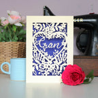 Papercut Gran Card