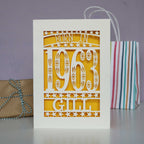 Born In 1963 60th Birthday Card A5
