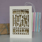 Born In 1963 60th Birthday Card A5