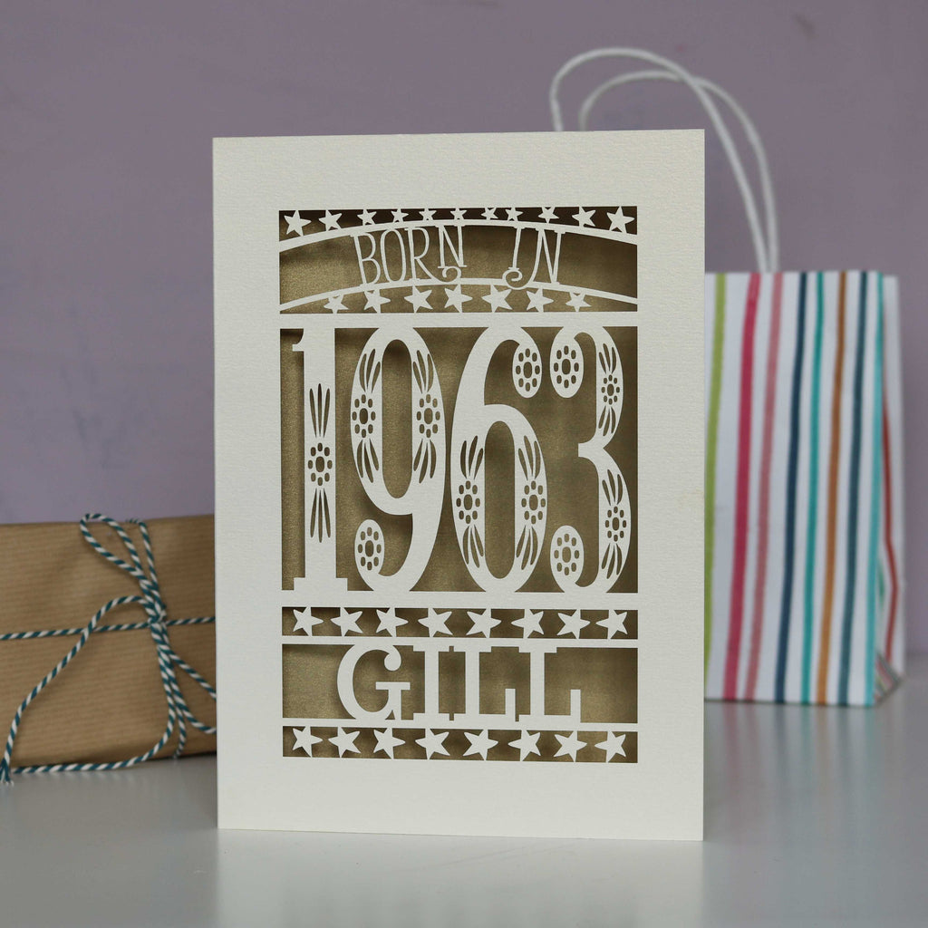 Born In 1923 Birthday Card A5