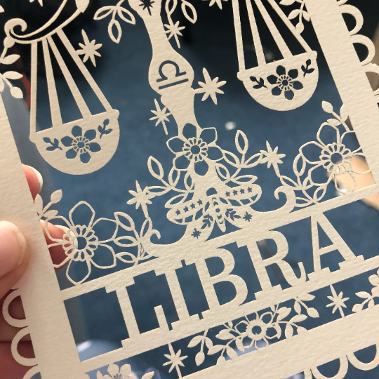Libra a6 papercut
