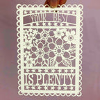 Your Best is Plenty A6 Papercut Postcard