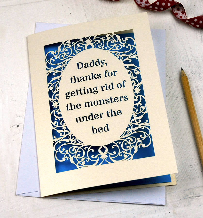 Personalised Card With Your Own Text