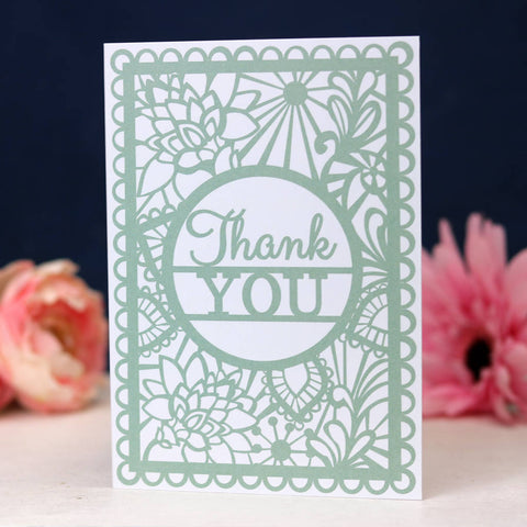 Thank You Printed Card A6 - 