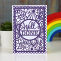 Well Done Printed A6 Card