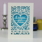 Personalised Vow Renewal Card